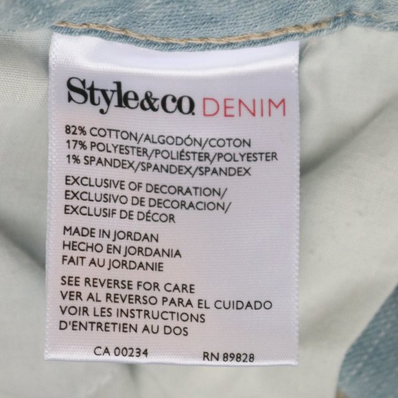 Style&Co. | Ex-Boyfriend Mid Rise Jeans NWT | 10 - Picture 7 of 8